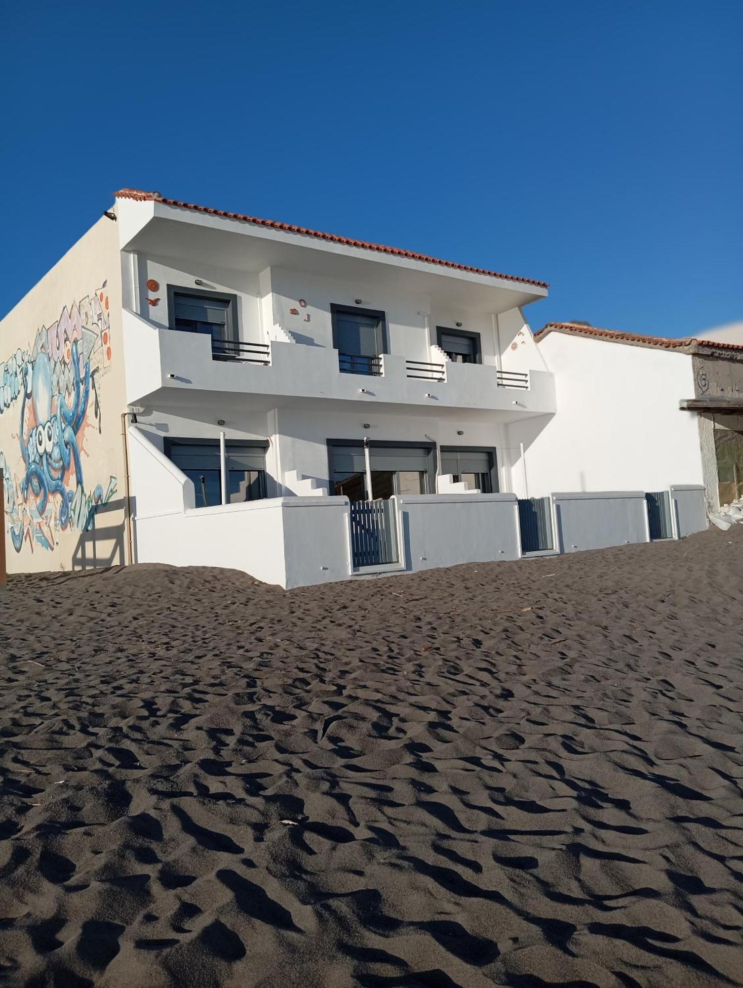 Hotel Marilena Skála Eresoú Exterior foto